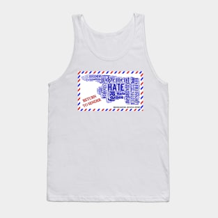 HATE: Return to Sender - Envelope Tank Top